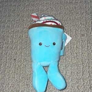 Cute Blue Hot Chocolate Plush Toy